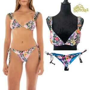 NWT - Agua Bendita Rosie Dreamin Bikini Top & Tammy Dreamin Bikini Bottom Size M